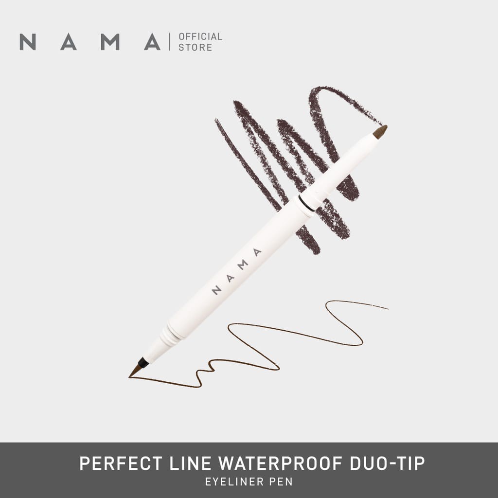 NAMA BEAUTY EYELINER PEN WATERPROOF DUO PERFECT LINE