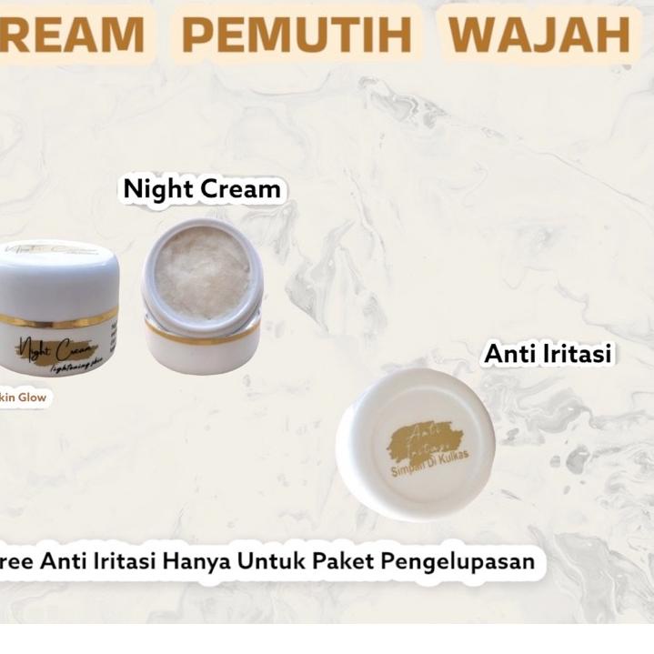 ㊔Q Cream Pemutih Wajah/ Skincare WajahRatu Glow Skincare Dosis Tinggi Paket Pengelupasan HOT ITEM 23