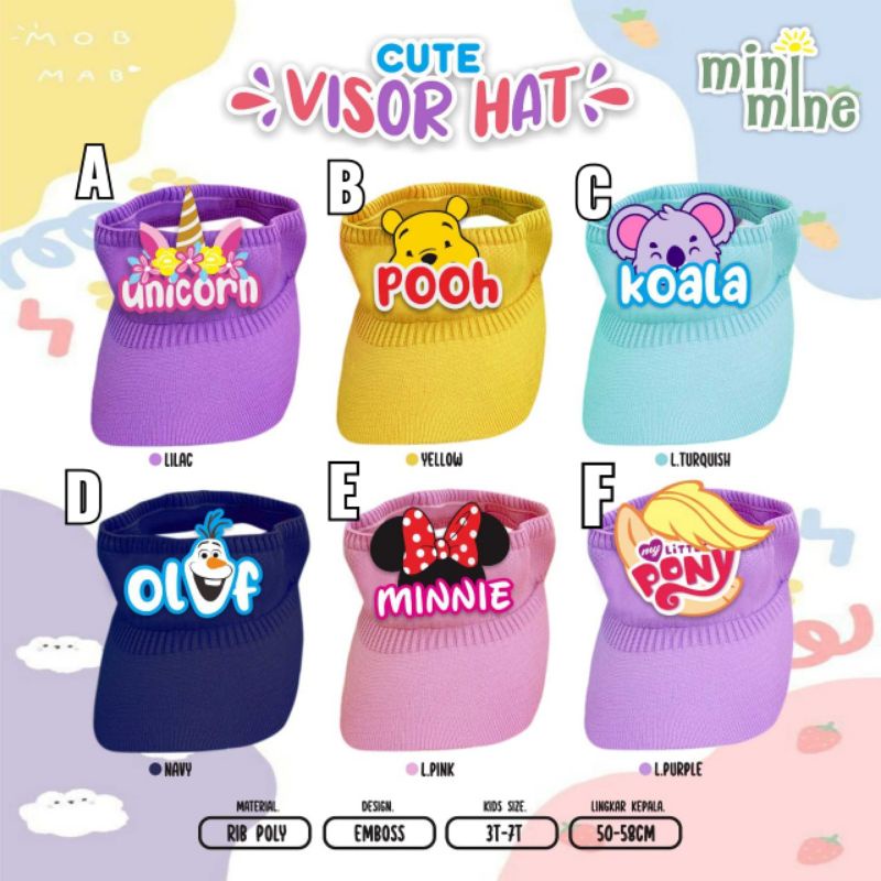 Cute Visor Hut Minimine