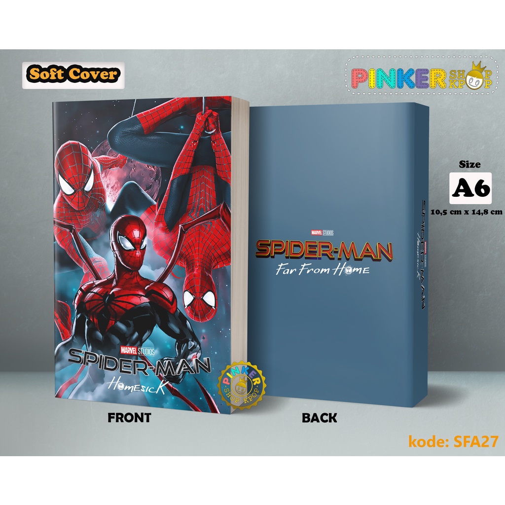 

(SFA27) Pocket Note Marvel Spiderman Softcover