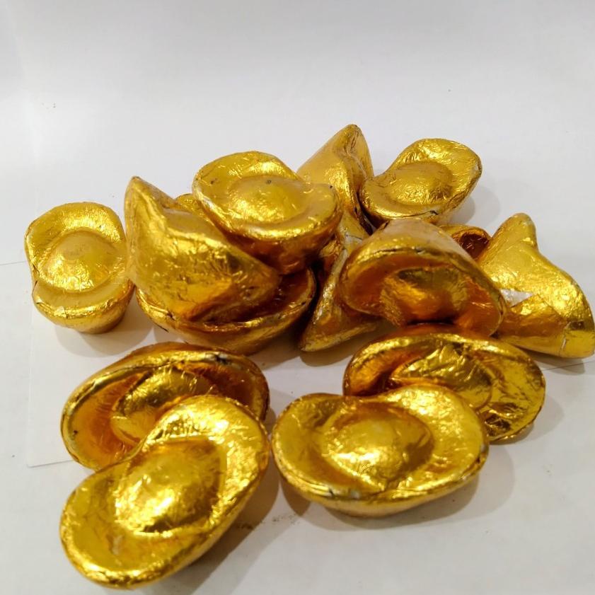 ID8p3Od--500 gr coklat bentuk uang RRC kuno / chocolate yuan boa gold