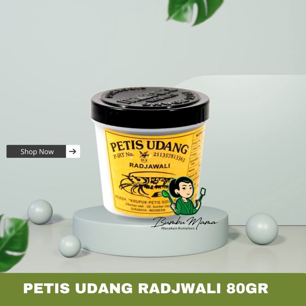 

Petis Udang Radjawali / Petis Rajawali Khas Sidoarjo 80gr / Sambal Instan dari Sidoarjo / Halal