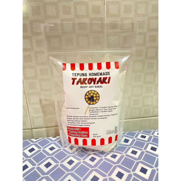 

Tepung takoyaki 450g resep anti gagal
