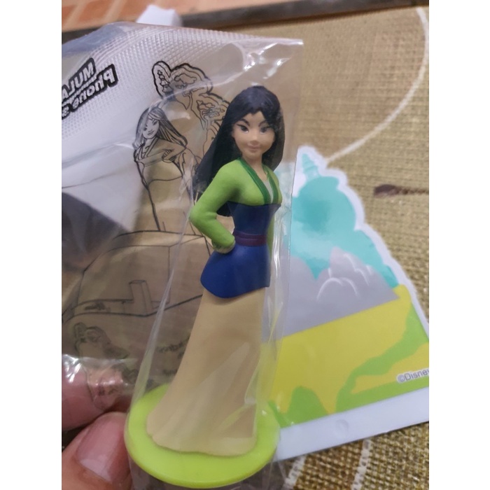 Star Mulan Alfamart Disney Princess Collectible Stationery Figure New Bagus
