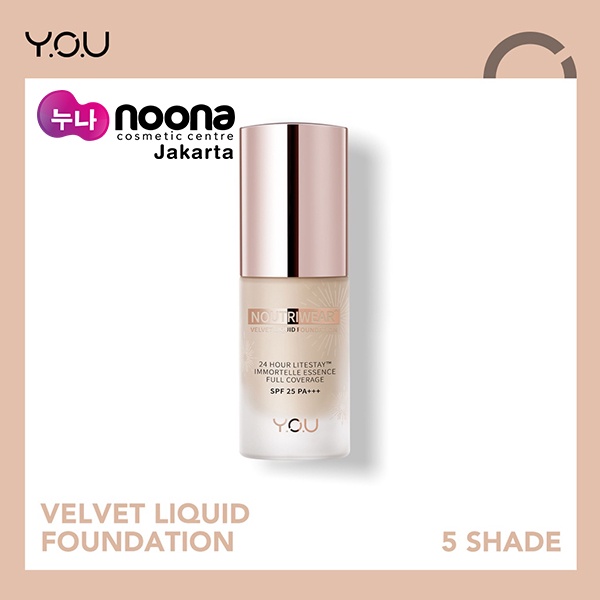 YOU NOUTRIWEAR+ VELVET LIQUID FOUNDATION