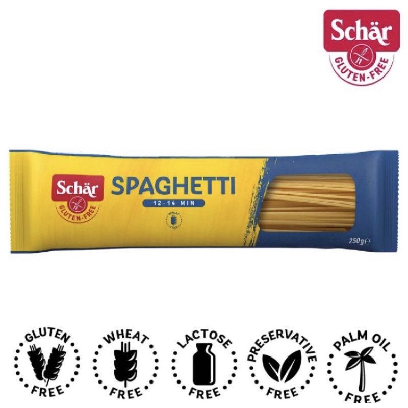 

Schar Spaghetti Pasta 250gr - Gluten Free