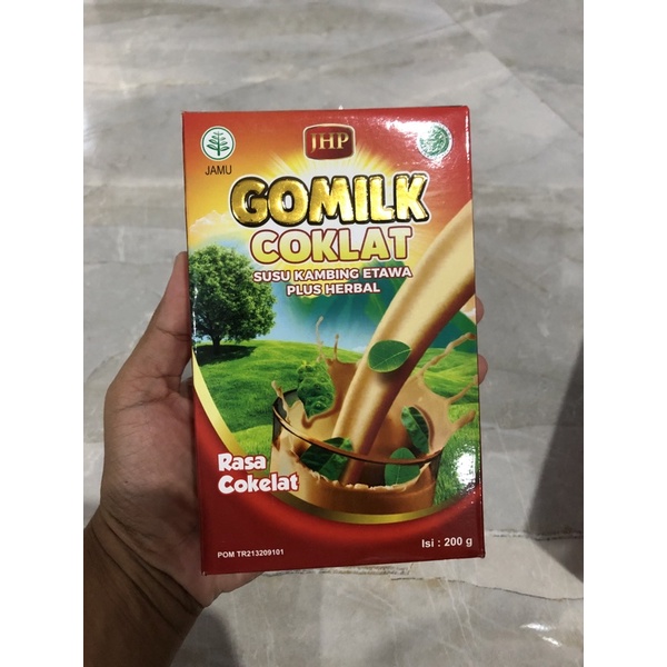 

SUSU GOMILK SUSU KAMBING ETAWA PLUS HERBAL ISI 200gram RASA COKLAT