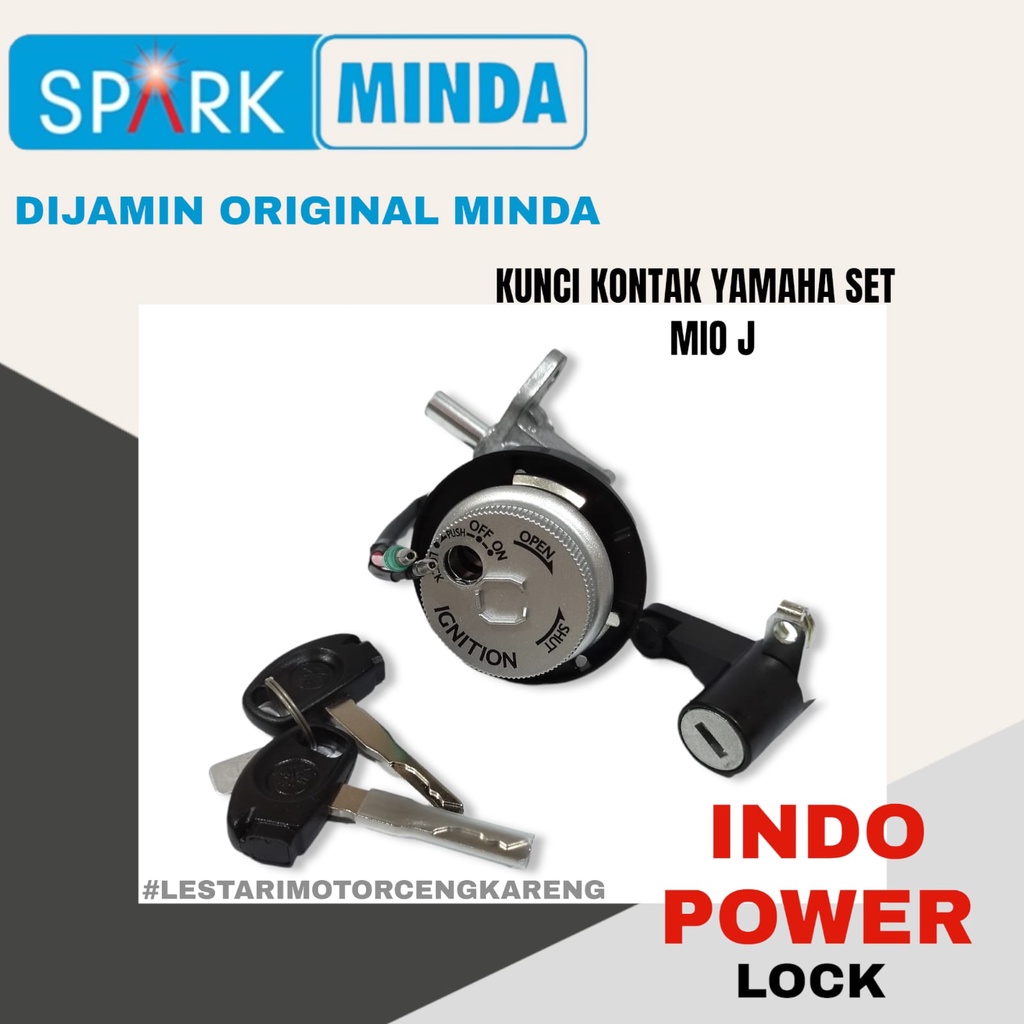 KUNCI KONTAK KEY SET ASSY JOK MIO J MIO GT 54P ASLI ORI MINDA