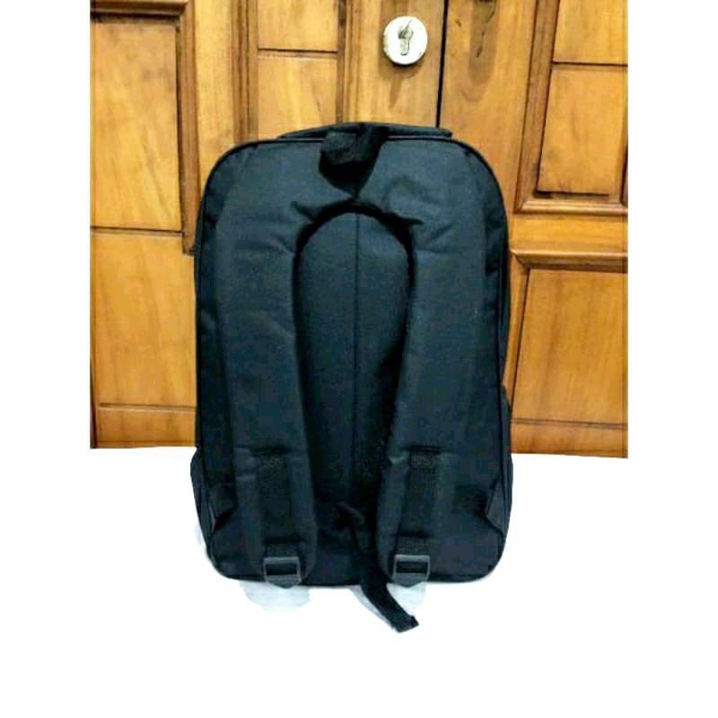 Tas Anak Laki Laki SD SMP SMA Ransel Polo Punggung Back Pack Hitam Kerja Luar Kota