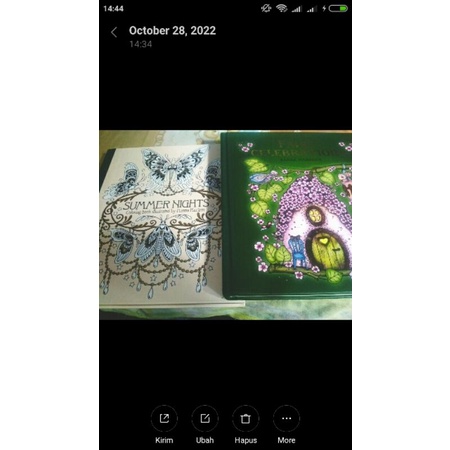 (Pesanan) SummerNight Hanna Karlzon Coloringbook