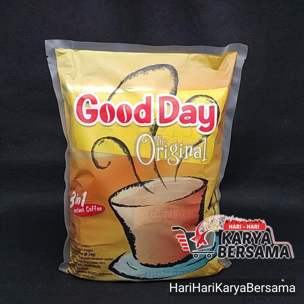 

GOOD DAY ORIGINAL KOPI BAG 30 SACHET X 20GR