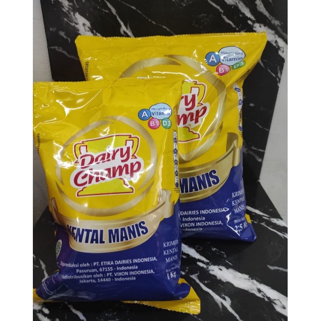 

SUSU KENTAL MANIS BANTAL DAIRY CHAMP/krimer/creamer /skm/susu kental manis /krimer kental manis