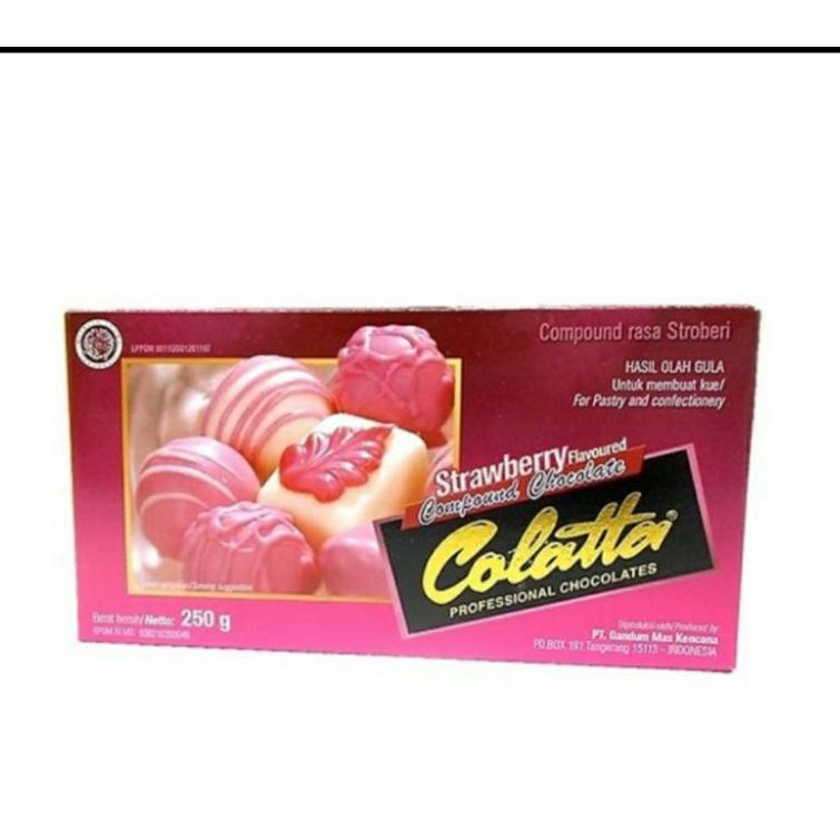 

10.10 Brands Festival COKLAT COLATTA 250GR - DARK/WHITE/STAWBERRY/MILK grosir