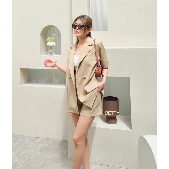 Set Bangkok Blazer Premium Wanita Baju Atasan Bangkok Wanita Premium Baju Bkk Super Premium