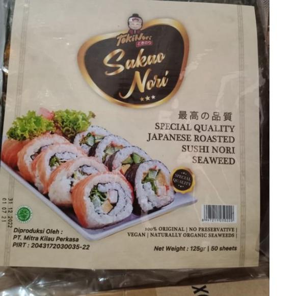 

BISA COD ✔️SAKAO SUSHI NORI 50 LEMBAR SPESIAL EDITION SEAWEED RUMPUT LAUT|SQ3