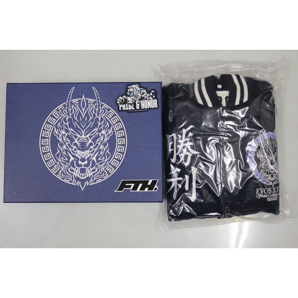 Varsity Jcket FTH X EVOS ESPORTS "PRIDE & HONOR" SIZE-L