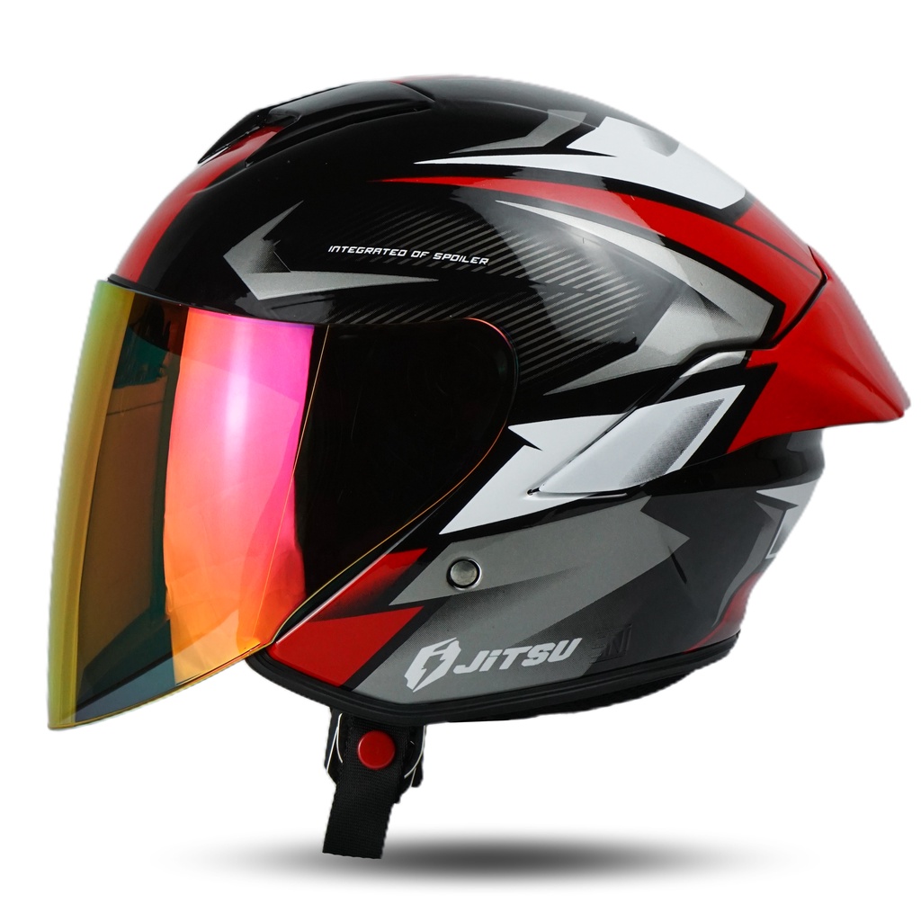 HELM JITSU JS1 SERIES HUNTER GLOSS SNI