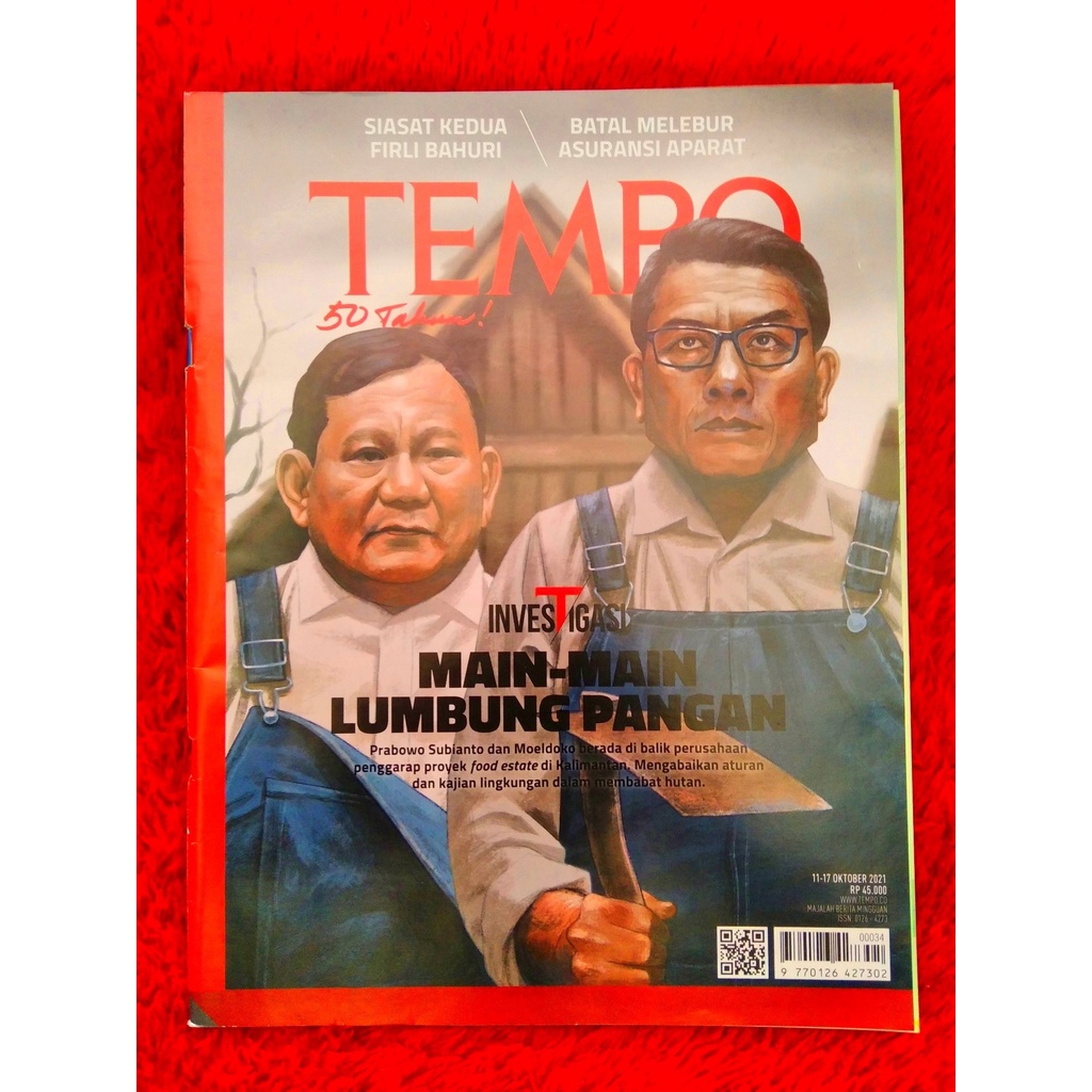 MAJALAH TEMPO 11-17 OKTOBER 2021 - A