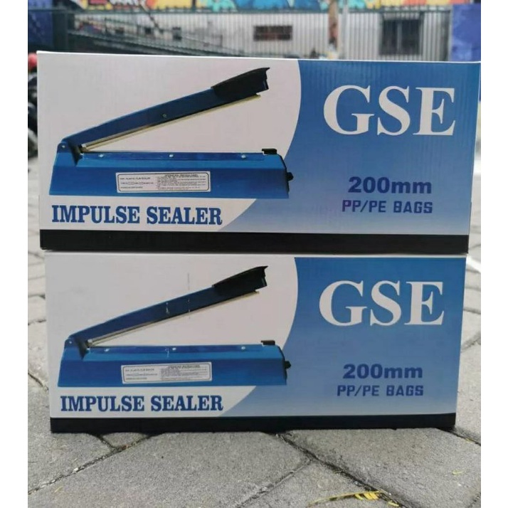 IMPULSE SEALER/ ALAT PRES PLASTIK/ PRES PLASTIK/ ALAT PRES PEREKAT PLASTIK 20 CM
