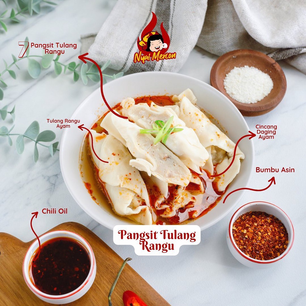 

Nyai Mercon Pangsit Viral Tulang rangu