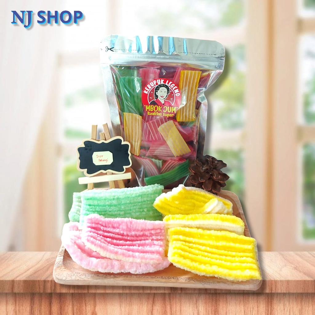 

[Kerupuk] - Kerupuk Mentah Kerupuk Kering Krupuk Sisir Bawang Pelangi Kualitas Premium