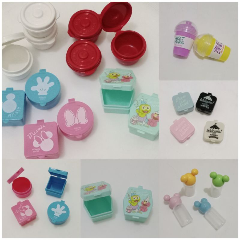 [Daiso seria ] Sauce Cup Bento, wadah saus bento - Container Saus Mini
