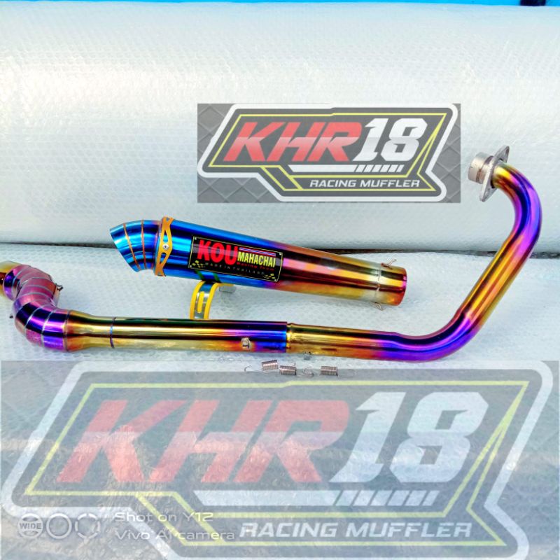 knalpot kou mahachai bluemon mx king satria sonic vixion mx old