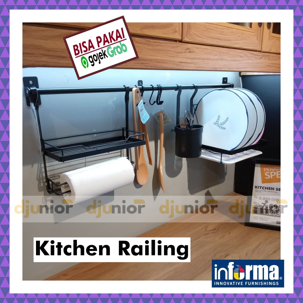 INFORMA - RAK GANTUNG DAPUR / WELFORD KITCHEN RAIL RAILING