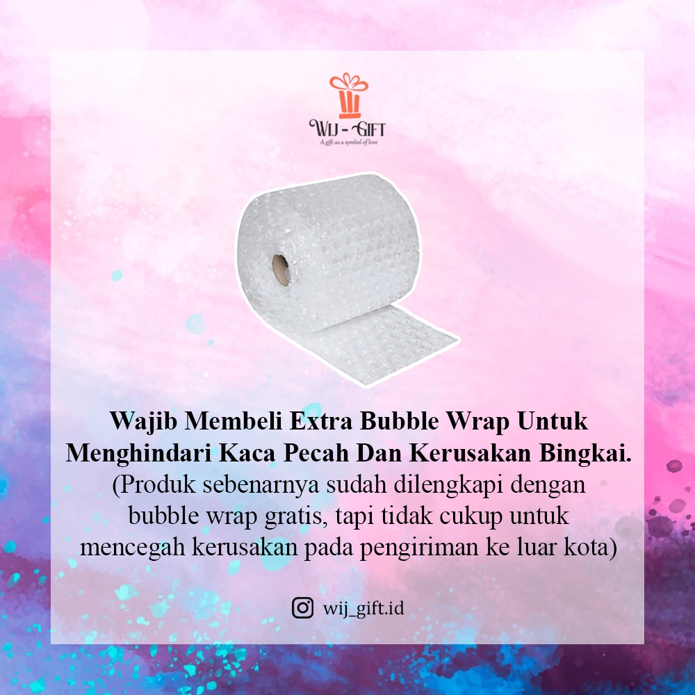 

Bubble Wrap Extra Untuk Mencegah Produk Pecah Atau Rusak