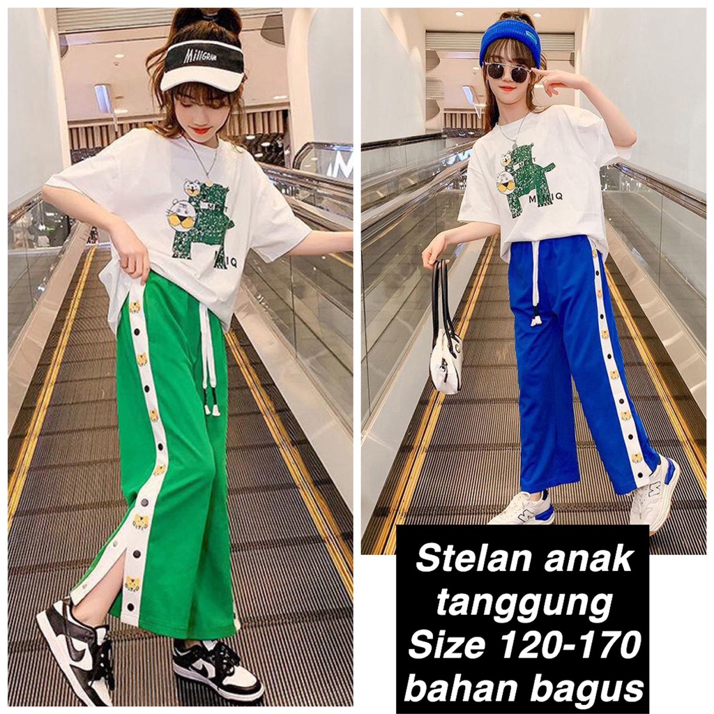 (LOLI-JKT) BS-330 STELAN ANAK TANGGUNG OLIN BOTTON SIZE 120-170