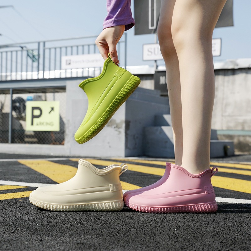 Sepatu Boot Fashion Wanita Anti Air Sepatu Kerja Wanita 599