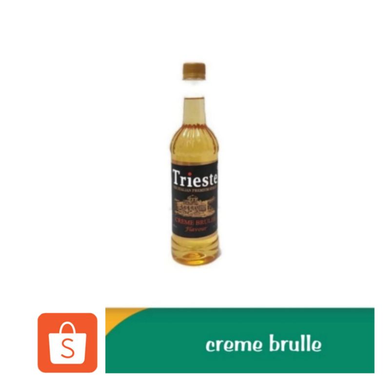 

Trieste syrup cremebrulle 650ml