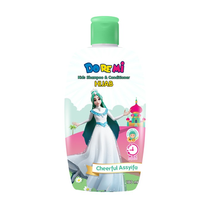 Doremi Kids Hair &amp; Body Wash 200ml / Colonge 100ml / Shampo Nusa Rara 180ml