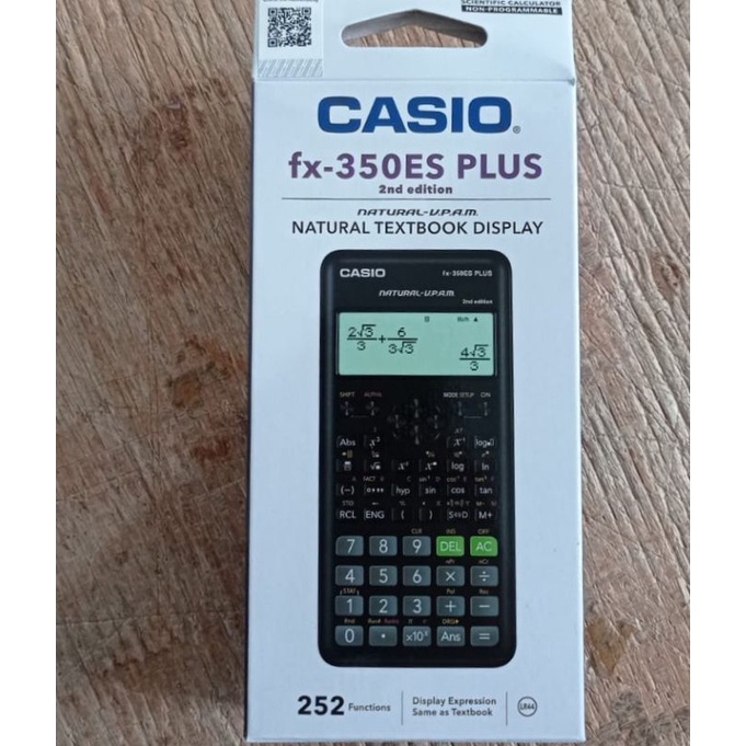 

Calculator casio Fx 350 Es plus