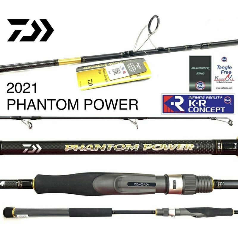 Joran Daiwa Phantom Power 2021 602MH 662MH 702MH 802MH 902MH 1002MH | Ring full Fuji | 100% Original