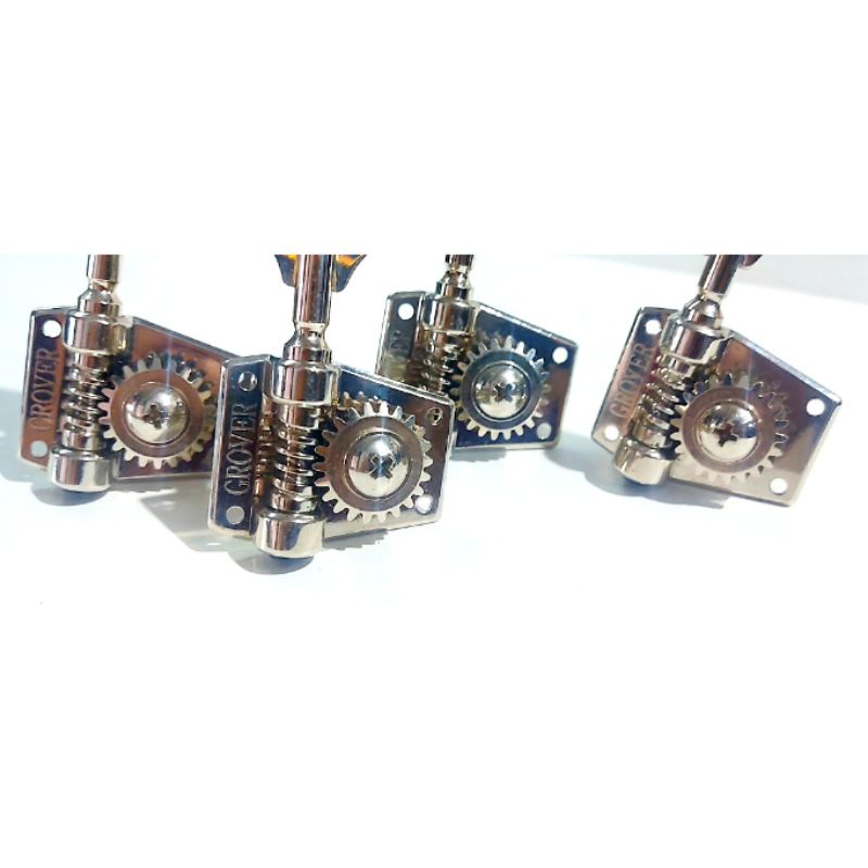 dryer bass grover 4 string sejajar original tuning machine bass 4R style jazz bass not  hipshot