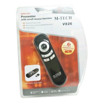 Laser Pointer Mtech V826 + mouse / Wireless Presenter M-Tech V-826