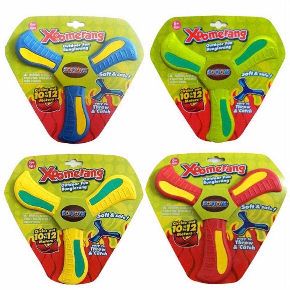 Mxbeauty Mainan Boomerang Terbang Profesional Stressbusting Hadiah Ulang Tahun Boomerang Interaktif Hadiah Anak Outdoor Boomerang Toy