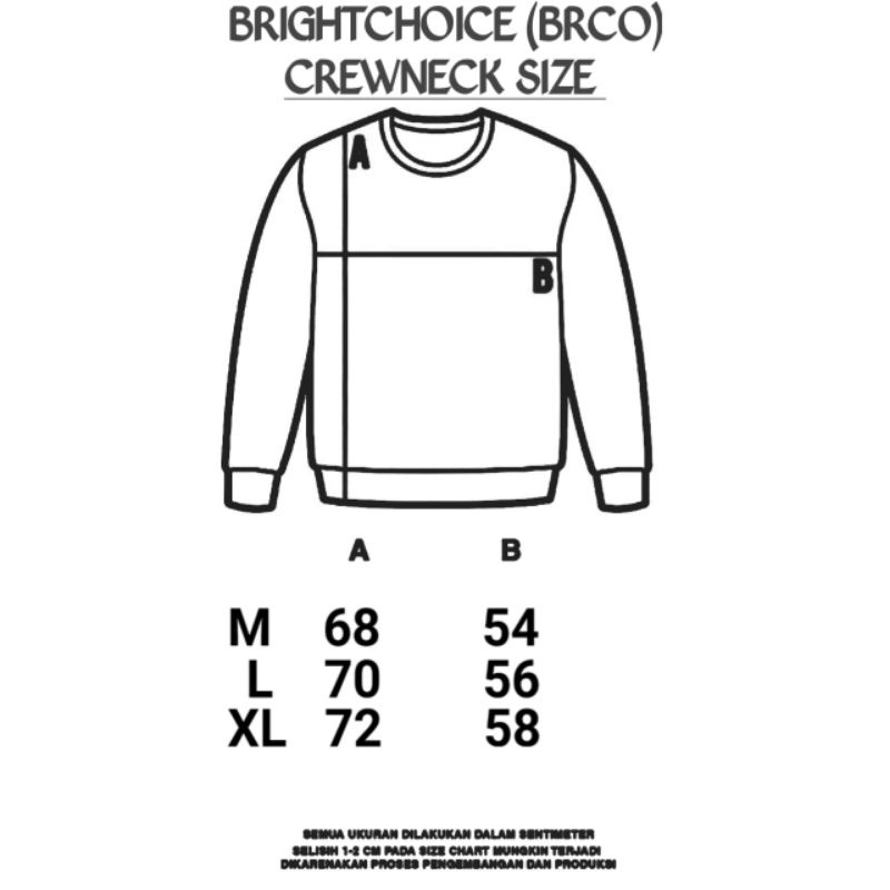 (BISA COD)Sweatshirt CREWNECK BRCO APPAREL Orginal Black Edition