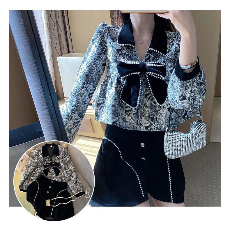 #Sisjuly# Setelan wanita dupa kecil angin angin mode baru celana pendek wanita dua potong