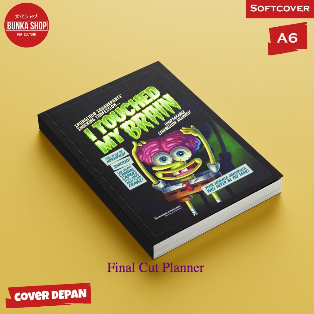 

Pocket Note Spongebob 3 Softcover A6 Buku Tulis Catatan Notes Agenda Planner Jurnal