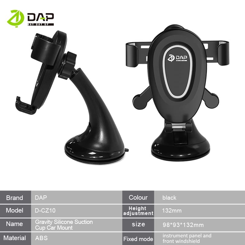 Car Holder Dashboard DAP D-CZ10 Holder Mobil Car Bracket 360 Rotation