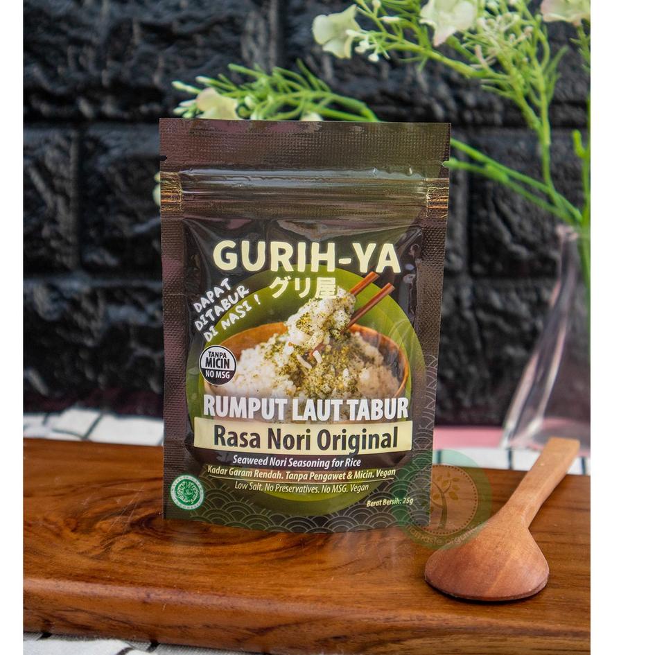 

TRC0r5Qf--GURIH YA SEAWEED NORI SEASONING ORIGINAL POUCH 25GR