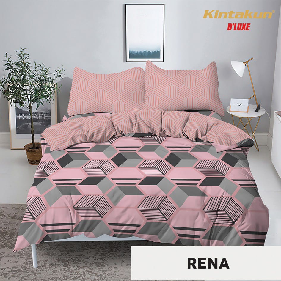 ☘️ BEDCOVER KINTAKUN DELUXE 180X200 FLAT TERBARU ☘️