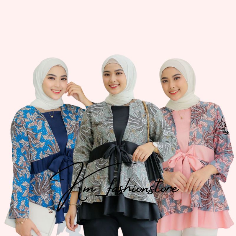 BISA COD BAJU BATIK WANITA MODERN MONALISA GENES M,L,XL, XXL asli PEKALONGANBISA COD BAJU BATIK WANITA MODERN MONALISA GENES M,L,XL, XXL asli PEKALONGAN