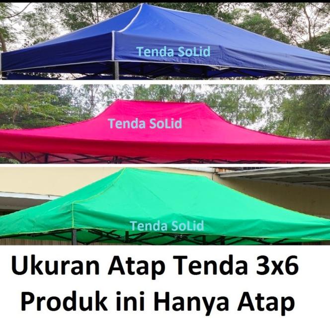 Terpal Atap Tenda Lipat 3X6