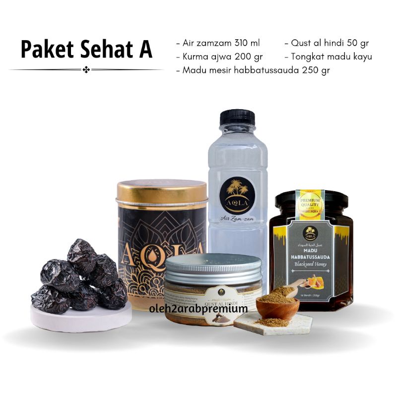 

Paket Sehat A Paket Hemat Madu Mesir Habbatussauda Kurma Ajwa Qusthul Hindi Air Zamzam Madu Habbatussauda Kurma Nabi Qust Al Hindi Air Zam Zam