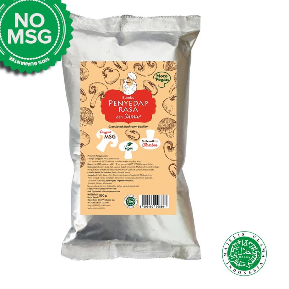 

✨MEN SALE✨ Bumbu Kaldu Jamur Motovegan 500 Gram No MSG 