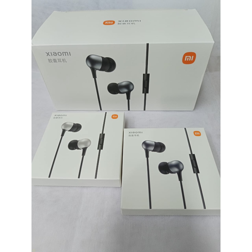 EARPHONE METAL Xiaomi12 SuperBass + Packing Original PROMO SEN