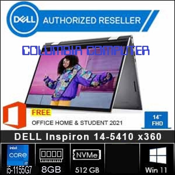 DELL Inspiron 14-5410 x360 i5-1155G7